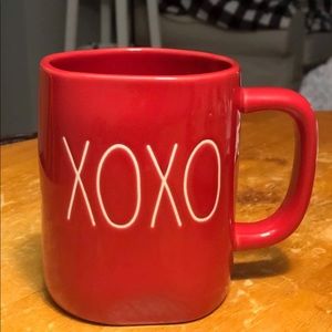 Rae Dunn Red XOXO Mug